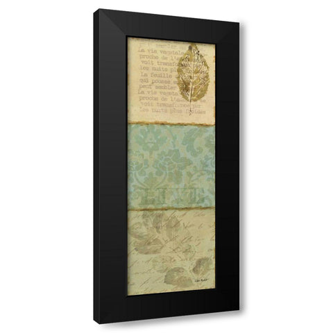 Forest Walk Panel II Black Modern Wood Framed Art Print with Double Matting by Audit, Lisa