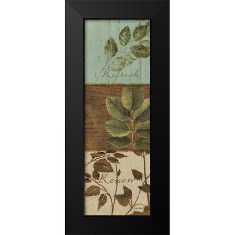 Forest Walk Panel III Black Modern Wood Framed Art Print by Audit, Lisa