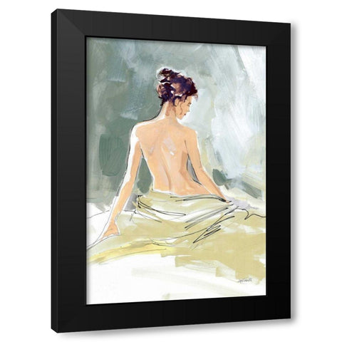 Nude I Black Modern Wood Framed Art Print by Tavoletti, Anne
