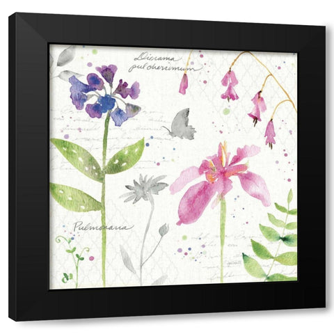 Soft Nature IV Black Modern Wood Framed Art Print with Double Matting by Tavoletti, Anne