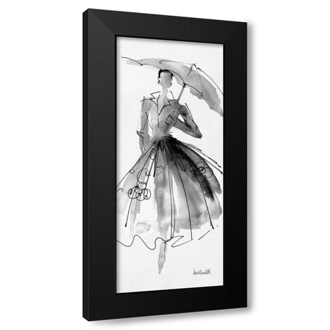 Fashion Sketchbook VI Black Modern Wood Framed Art Print by Tavoletti, Anne