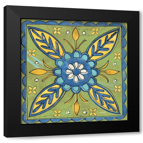 Tuscan Sun Tile III Black Modern Wood Framed Art Print by Tavoletti, Anne