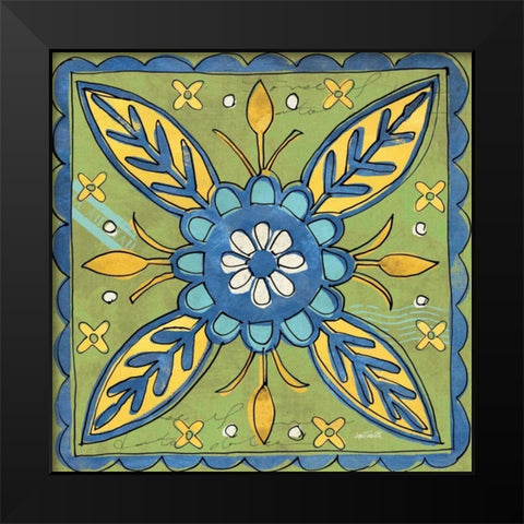 Tuscan Sun Tile III Black Modern Wood Framed Art Print by Tavoletti, Anne
