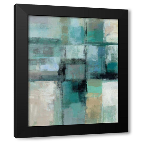Island Hues Crop I Black Modern Wood Framed Art Print by Vassileva, Silvia