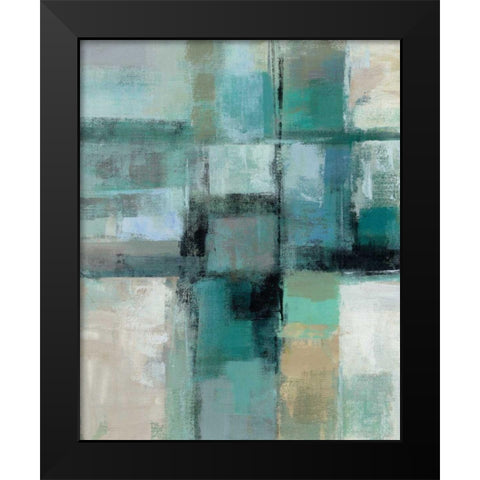 Island Hues Crop I Black Modern Wood Framed Art Print by Vassileva, Silvia