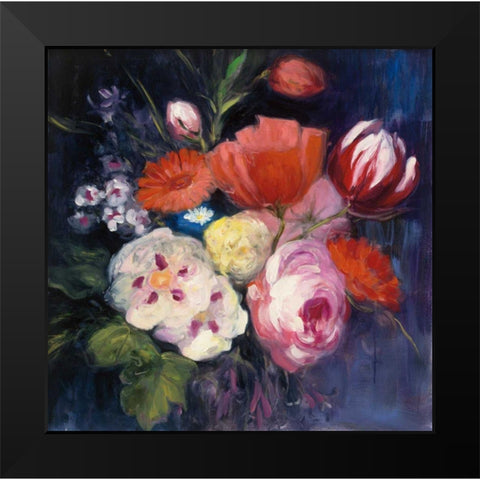 Fresh Cut Black Modern Wood Framed Art Print by Purinton, Julia