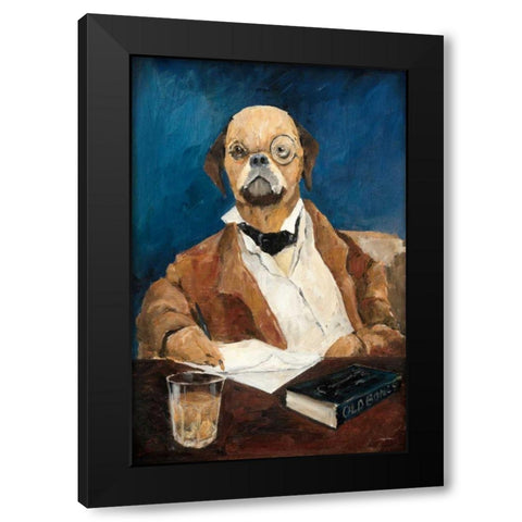 Nathaniel Howlthorn Black Modern Wood Framed Art Print with Double Matting by Tillmon, Avery