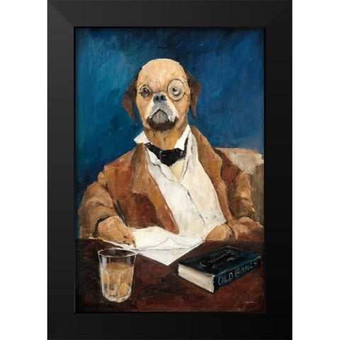 Nathaniel Howlthorn Black Modern Wood Framed Art Print by Tillmon, Avery