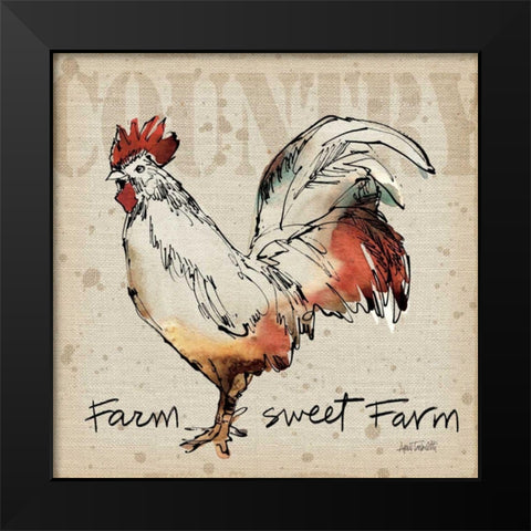 Farm Life V Black Modern Wood Framed Art Print by Tavoletti, Anne