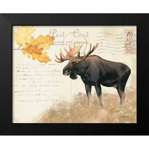 Northern Wild III Black Modern Wood Framed Art Print by Wiens, James