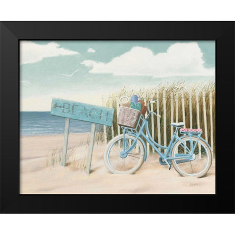 Beach Cruiser II Crop Black Modern Wood Framed Art Print by Wiens, James