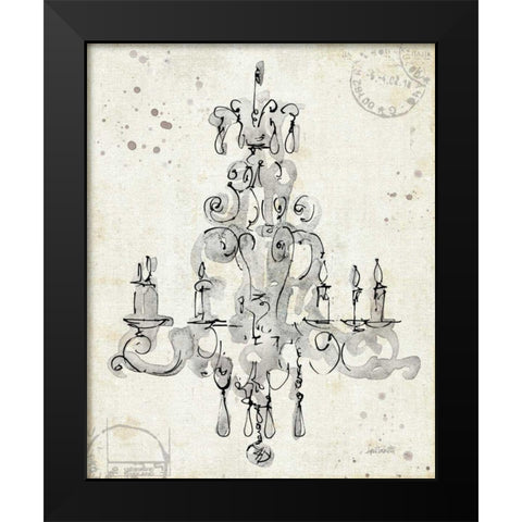 Museum Sketches II Black Modern Wood Framed Art Print by Tavoletti, Anne
