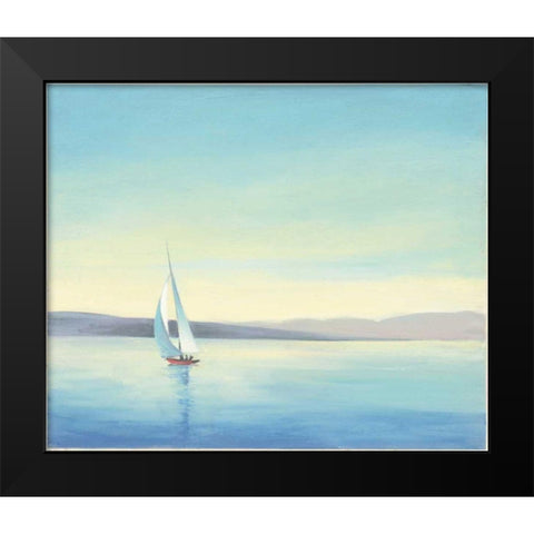Heading Home Black Modern Wood Framed Art Print by Purinton, Julia