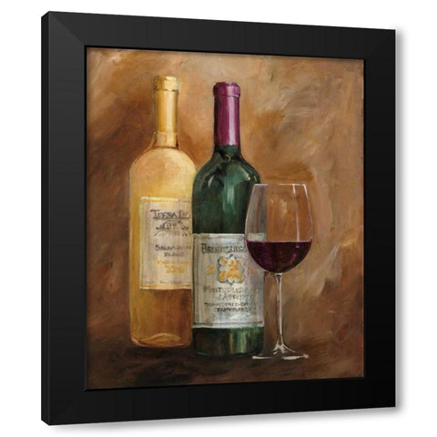 Salute II Black Modern Wood Framed Art Print with Double Matting by Tillmon, Avery