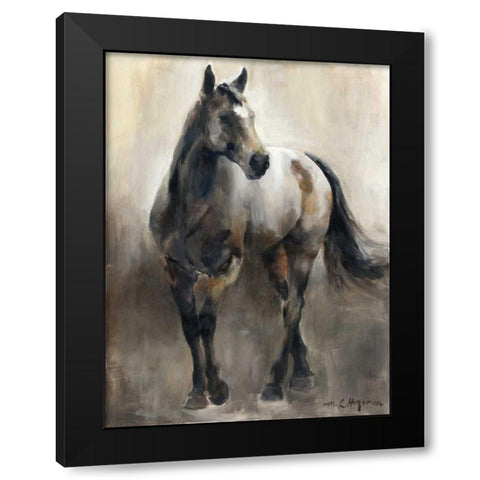 Copper and Nickel Black Modern Wood Framed Art Print with Double Matting by Hageman, Marilyn