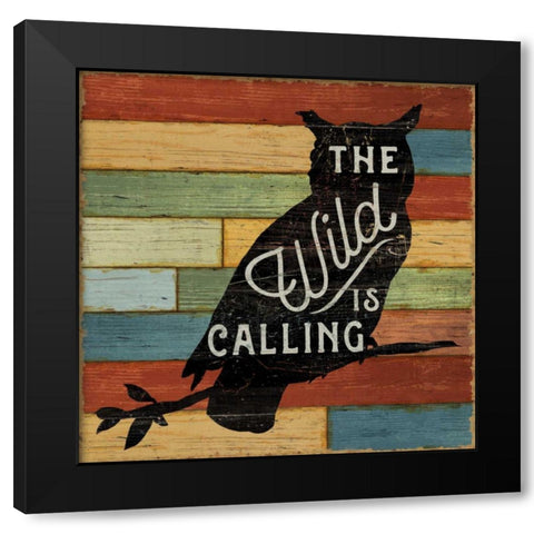 Lake Lodge III Black Modern Wood Framed Art Print by Schlabach, Sue