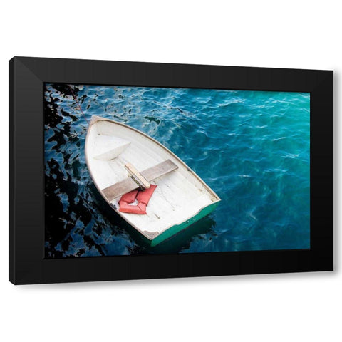 Rowboat I Black Modern Wood Framed Art Print with Double Matting by Urquhart, Elizabeth