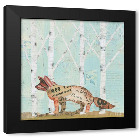 In the Forest IV Black Modern Wood Framed Art Print by Prahl, Courtney