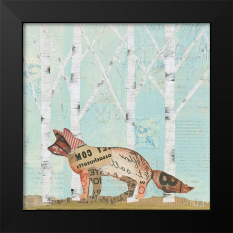 In the Forest IV Black Modern Wood Framed Art Print by Prahl, Courtney