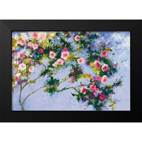 Inspiration Monet Black Modern Wood Framed Art Print by Novak, Shirley