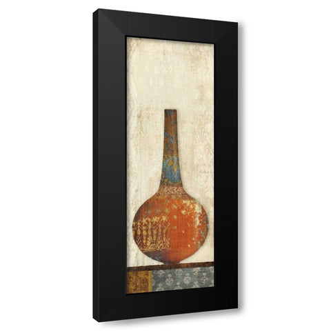Indian Vessels I v2 Black Modern Wood Framed Art Print by Hershey, Moira