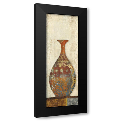 Indian Vessels II v2 Black Modern Wood Framed Art Print by Hershey, Moira