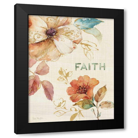 Spiced Nature IV Black Modern Wood Framed Art Print with Double Matting by Audit, Lisa