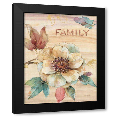 Spiced Nature V Marble Black Modern Wood Framed Art Print with Double Matting by Audit, Lisa