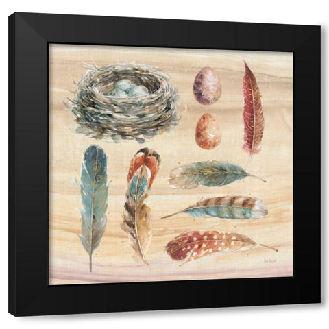 Spiced Nature X Black Modern Wood Framed Art Print with Double Matting by Audit, Lisa