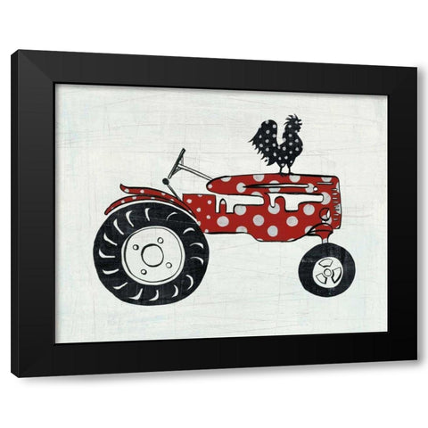 Modern Americana Farm V Black Modern Wood Framed Art Print with Double Matting by Averinos, Melissa