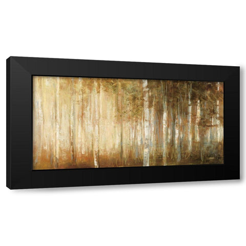 Resolutions Fall Black Modern Wood Framed Art Print by Purinton, Julia