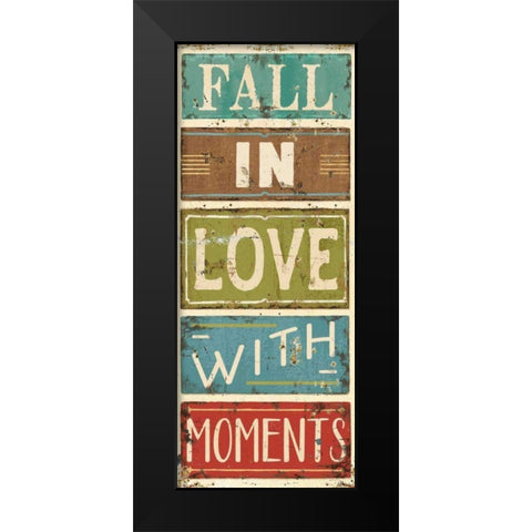Shine II Black Modern Wood Framed Art Print by Pela Studio
