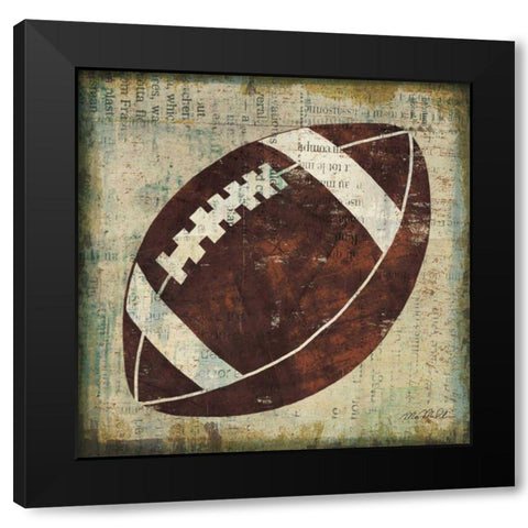 Ball III Black Modern Wood Framed Art Print with Double Matting by Mullan, Michael