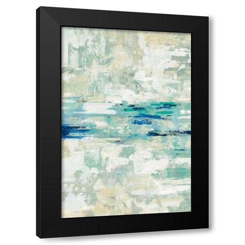 Underwater Reflections II Black Modern Wood Framed Art Print with Double Matting by Vassileva, Silvia