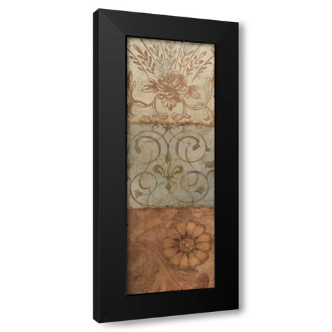 Taupe Majesty I Black Modern Wood Framed Art Print by Audit, Lisa