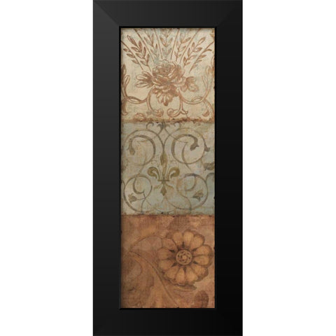 Taupe Majesty I Black Modern Wood Framed Art Print by Audit, Lisa