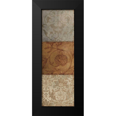 Taupe Majesty II Black Modern Wood Framed Art Print by Audit, Lisa