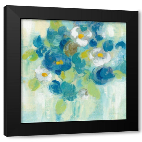 Spring Aroma III Yellow Black Modern Wood Framed Art Print by Vassileva, Silvia