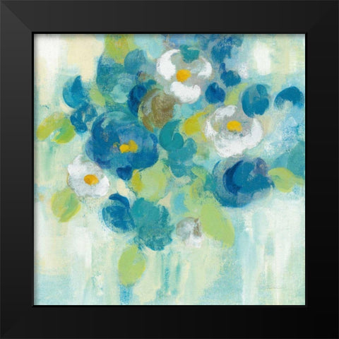 Spring Aroma III Yellow Black Modern Wood Framed Art Print by Vassileva, Silvia