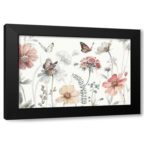 A Country Weekend I Black Modern Wood Framed Art Print with Double Matting by Audit, Lisa