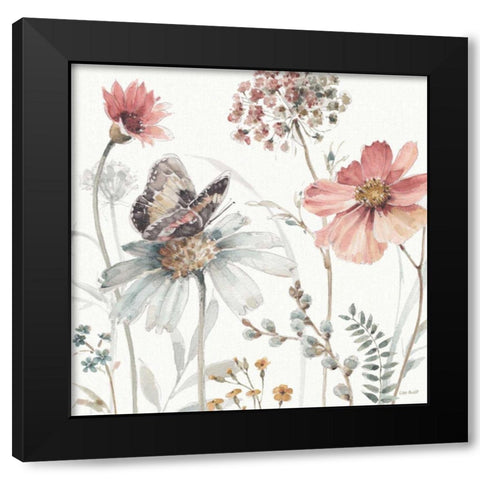 A Country Weekend II Black Modern Wood Framed Art Print with Double Matting by Audit, Lisa