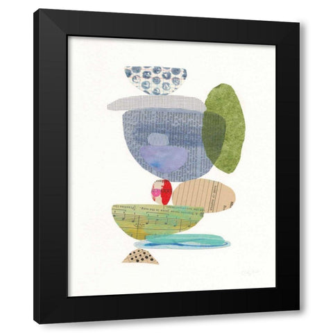 Whimsy VI Black Modern Wood Framed Art Print by Prahl, Courtney