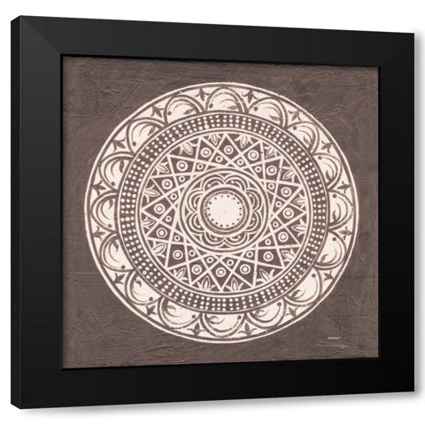 Seville III FB Spice Black Modern Wood Framed Art Print by Lovell, Kathrine