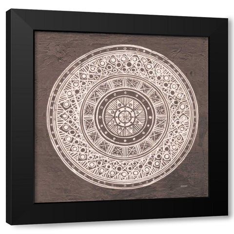Seville IV FB Spice Black Modern Wood Framed Art Print by Lovell, Kathrine
