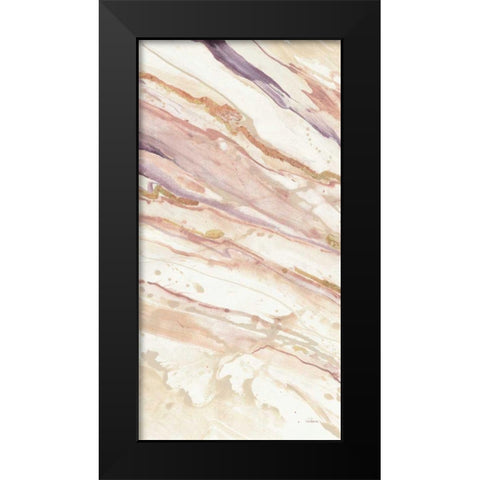 Copper Dreams II Black Modern Wood Framed Art Print by Hristova, Albena