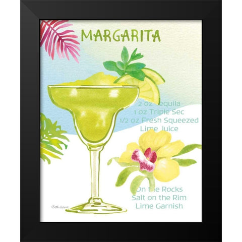 Tropical Getaway III Black Modern Wood Framed Art Print by Grove, Beth