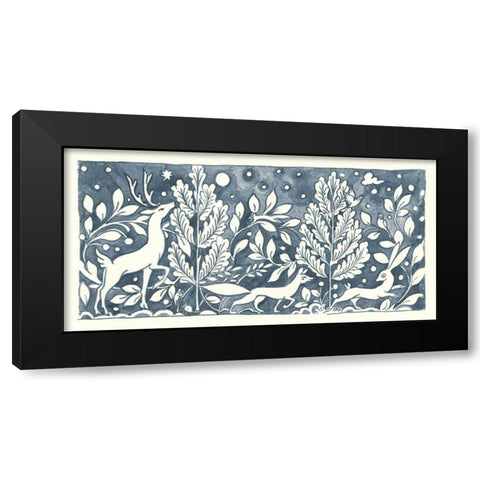 Forest Life IX Black Modern Wood Framed Art Print by Thomas, Miranda
