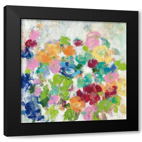 Hydrangea Bouquet III Black Modern Wood Framed Art Print by Vassileva, Silvia