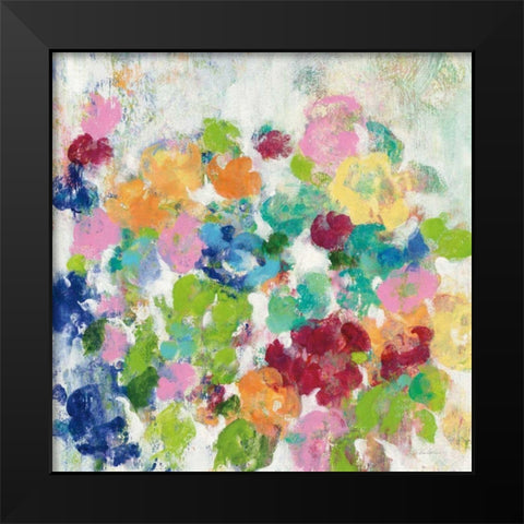 Hydrangea Bouquet III Black Modern Wood Framed Art Print by Vassileva, Silvia