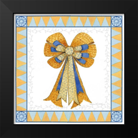 Celebrating Hanukkah IV Black Modern Wood Framed Art Print by McKenna, Kathleen Parr